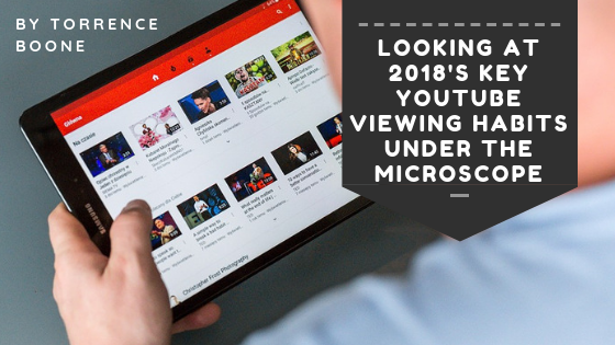 Looking At 2018's Key Youtube Viewing Habits Under The Microscope